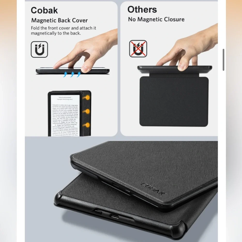 Cobak magnetic case for 7” kindle 12th generation